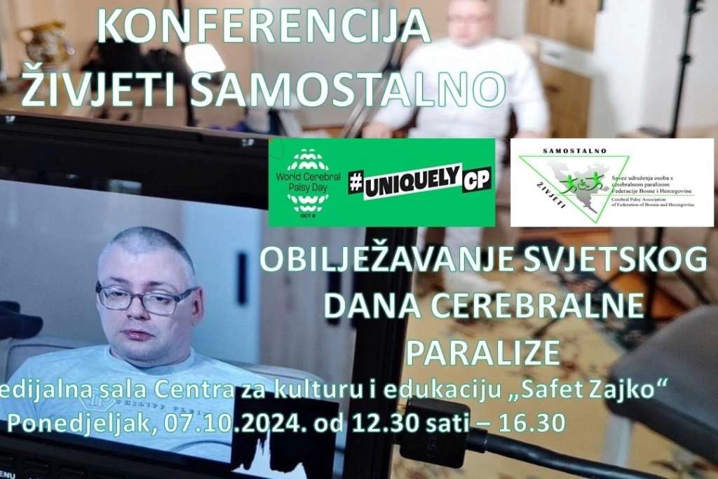 Konferencija 'Živjeti samostalno' za Svjetski dan osoba s cerebralnom paralizom